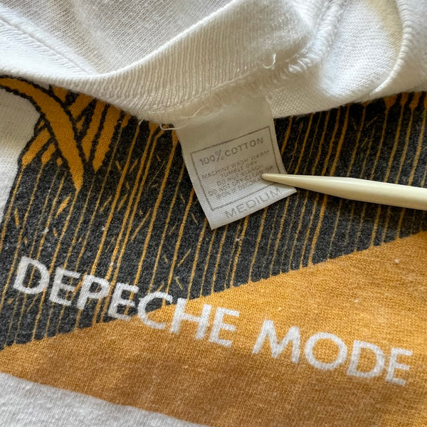 1982 Depeche Mode Vintage Euro Band Promo Tee Shirt