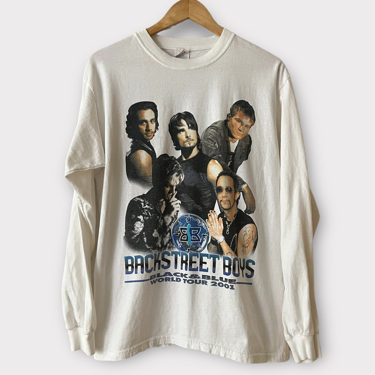 超希少❕バックストリート・ボーイズ ワールドツアー 2001 Tシャツ 超希少❕バックストリート・ボーイズ ワールドツアー 2001 T