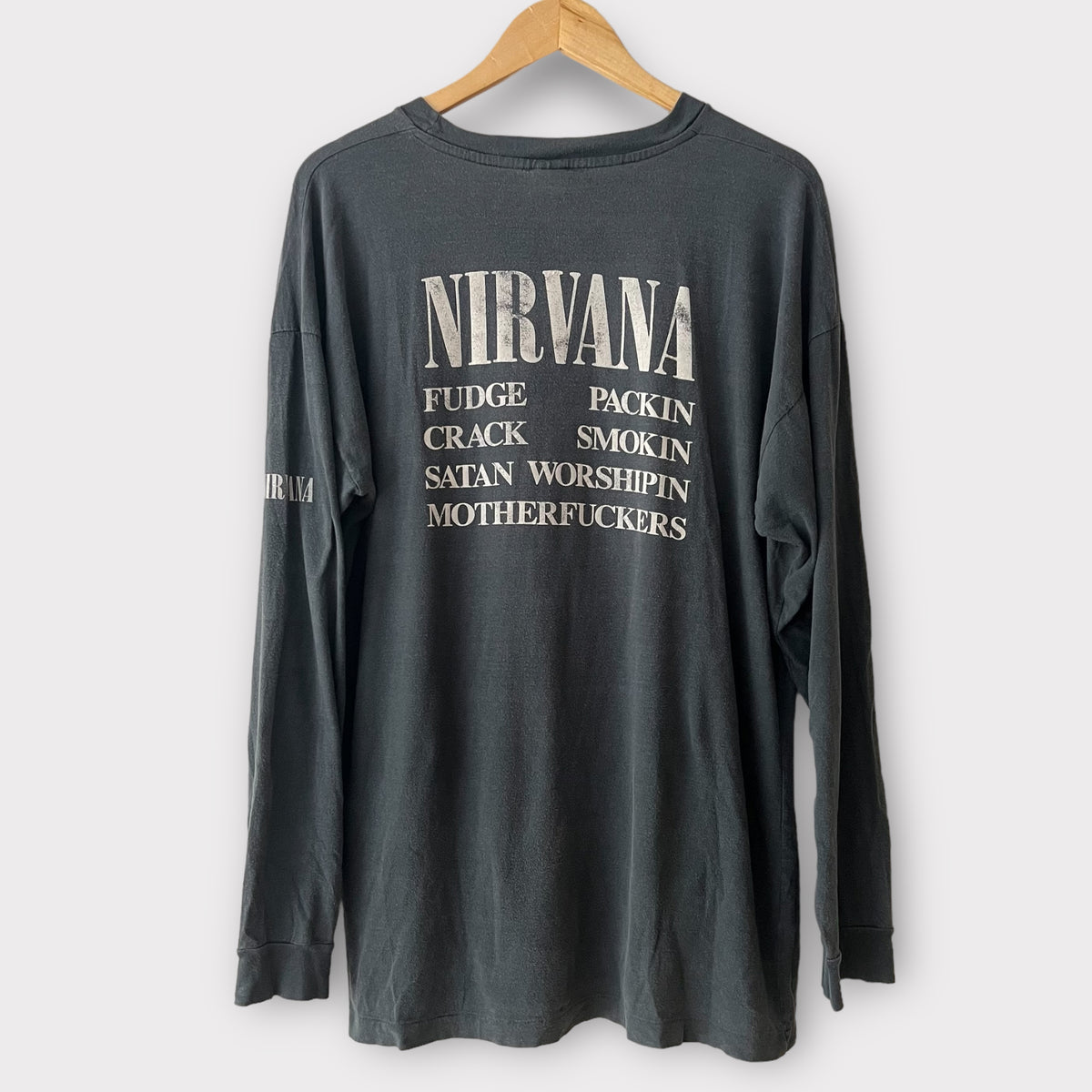 SAINTMICHAEL Nirvana vestibule ロンT XL SAINTMICHAEL Nirvana vestibule ロンT XL