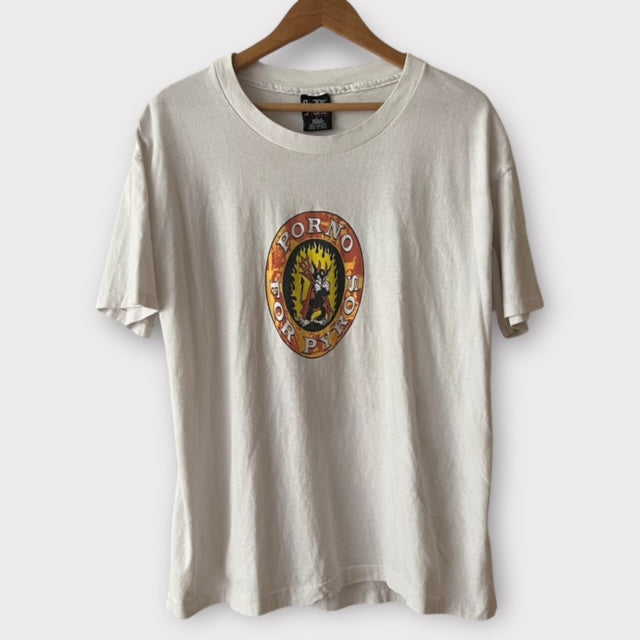 1993 Porno For Pyros Vintage Band Promo Tee Shirt – Zeros Revival