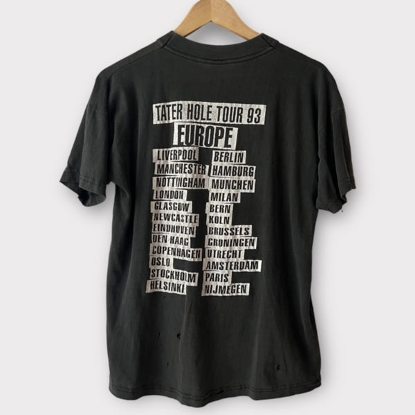 1993 Stone Temple Pilots Euro Tour Vintage Band Tee Shirt