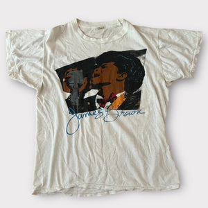 1980s James Brown Vintage Promo Tee Shirt