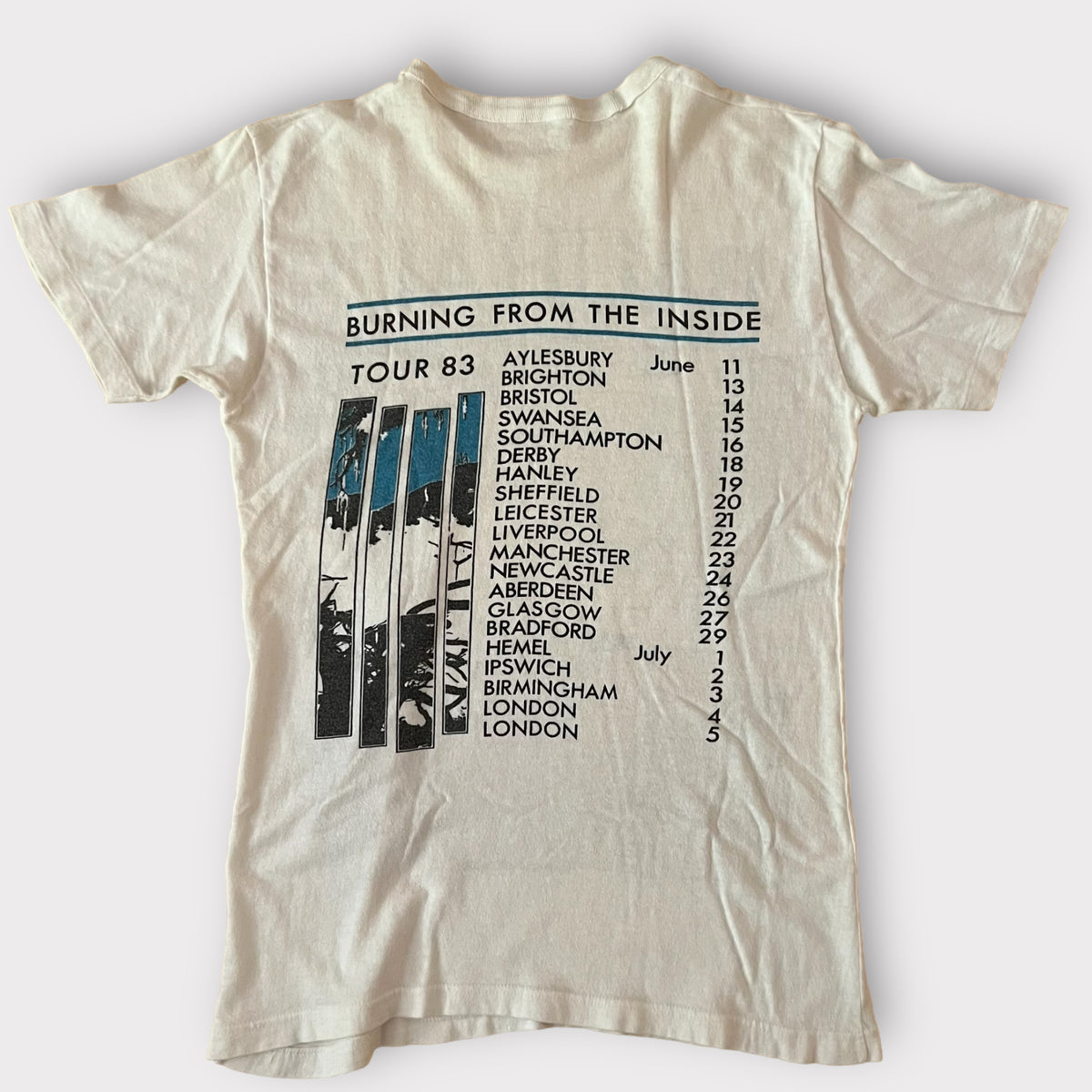 1983 Bauhaus Uk/Euro Tour Vintage Band Tee Shirt – Zeros Revival