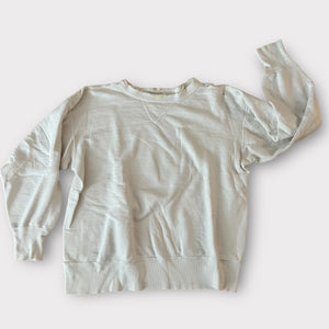 1950's Zeros Revival Blank Vintage Sweatshirt - White
