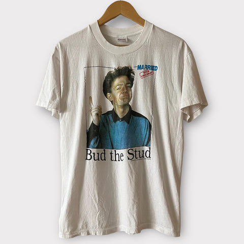 1987 Married With Children "Bud The Stud" Vintage TV Show Promo Tee Shirt