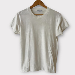 Zeros Revival 1970s Zeros Revival Vintage Blank Tee Shirt - White