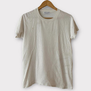 Zeros Revival 1970s Zeros Revival Vintage Blank Tee Shirt - White