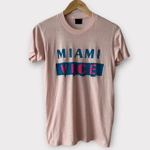 1980s Miami Vice Vintage TV Show Promo Tee Shirt
