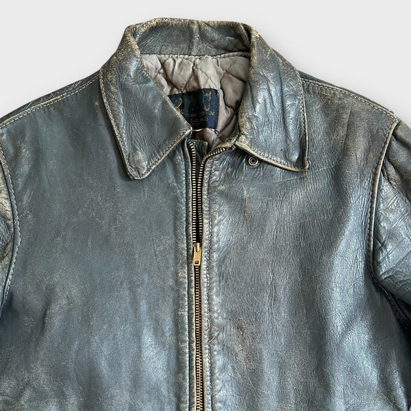 1950's Buco Vintage Horsehide Leather Motorcycle Jacket