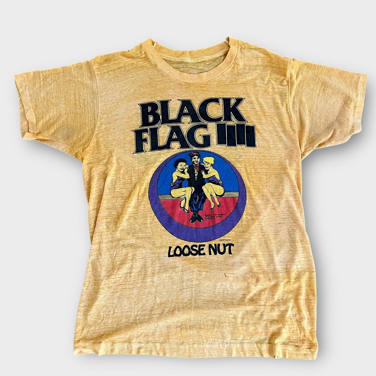 BLACK FLAG ブラックフラッグ バンドロゴ T-SHIRT - KITAYA