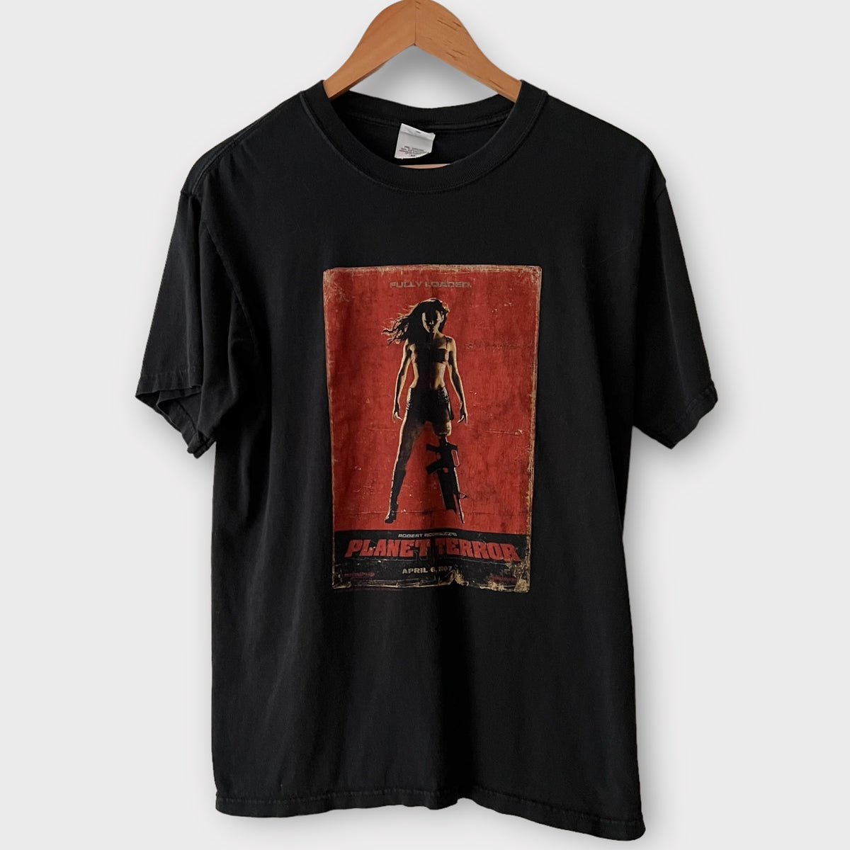Planet Terror プラネットテラー 00s 映画Tシャツ 半袖 輸入品 2007 Planet Terror (Directed by: Robert Rodriguez) Grindhouse