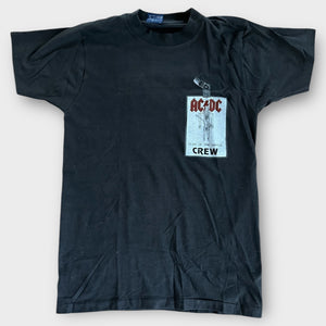 1983 AC DC Local Crew Vintage Tour Band Tee Shirt