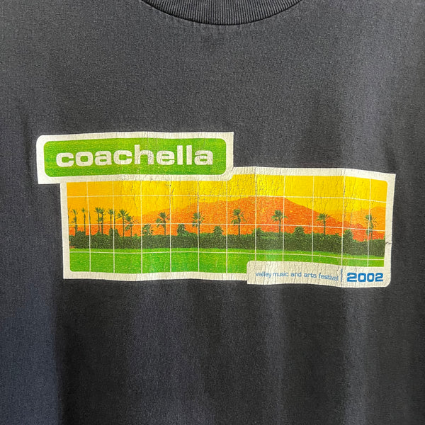 2002 Coachella Music Festival Concert Tee Shirt