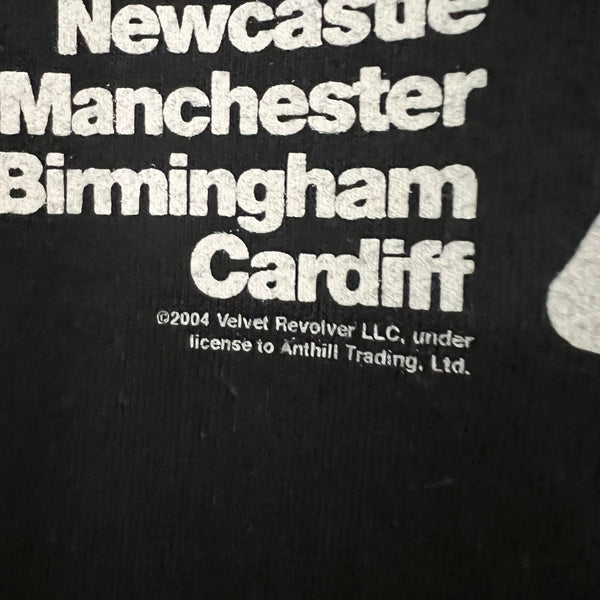 2004 Velvet Revolver "Contraband" Tour Vintage Band Tee Shirt