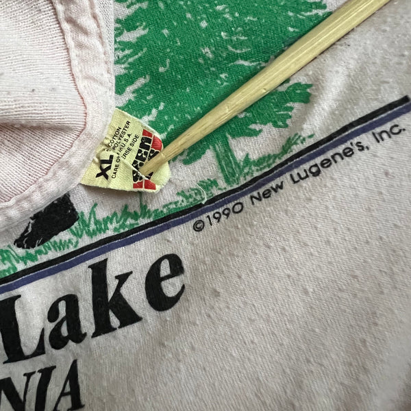 1990 Big Bear Lake, California Vintage Tee Shirt
