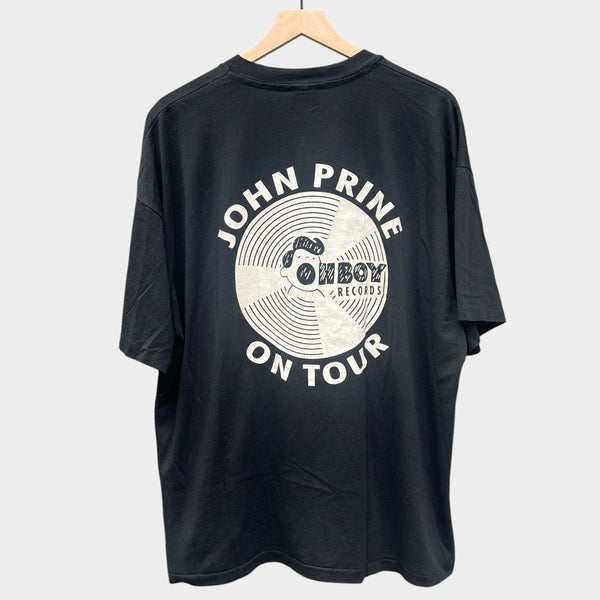1993 John Prine "Lost Dogs + Mixed Blessings" Tour Vintage Tee Shirt