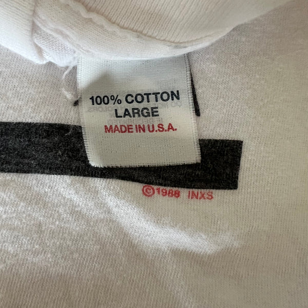 1988 INXS at Texas Stadium Concert Vintage Band Tee Shirt