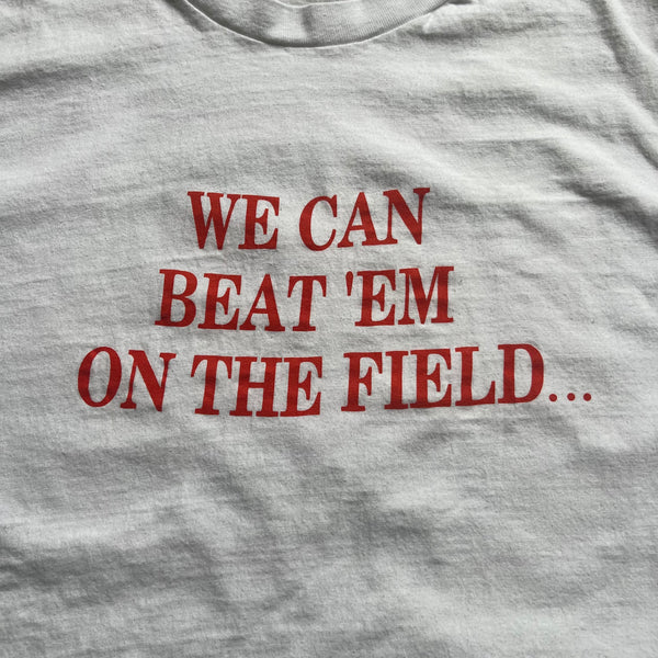 1989 Oklahoma vs Texas (OU vs Texas) Rivalry College Football Vintage Tee Shirt