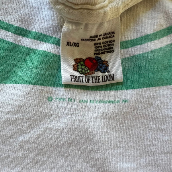 1990 Public Enemy "Welcome To The Terrordome" Vintage Rap Tee Shirt