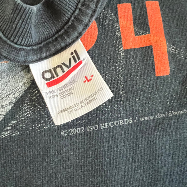 2002 David Bowie "Heathen" Tour Vintage Band Tee Shirt