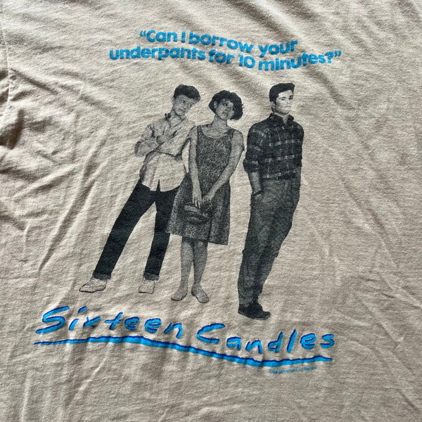 1984 Sixteen Candles Vintage Movie Promo Tee Shirt