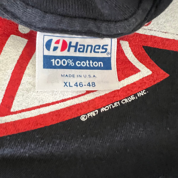 1987 Motley Crue "Girls Girls Girls" Tour Vintage Band Tee Shirt