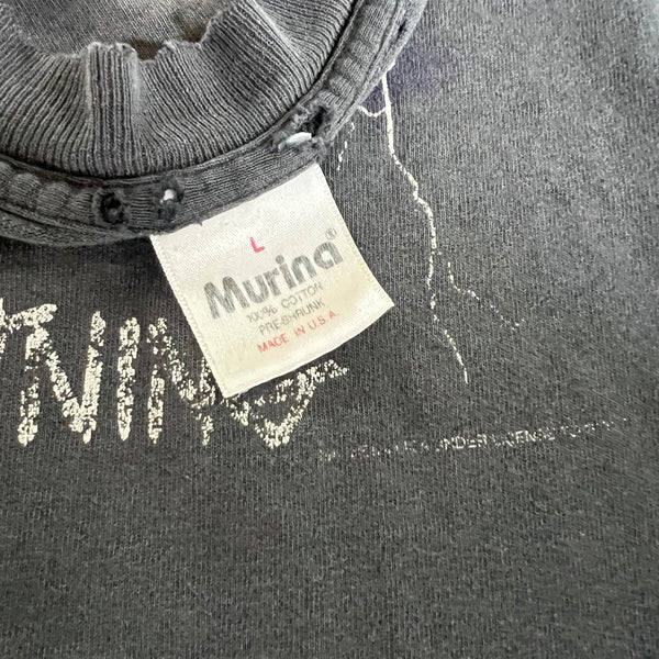 1994 Metallica "Ride The Lightning" Vintage Band Promo Tee Shirt