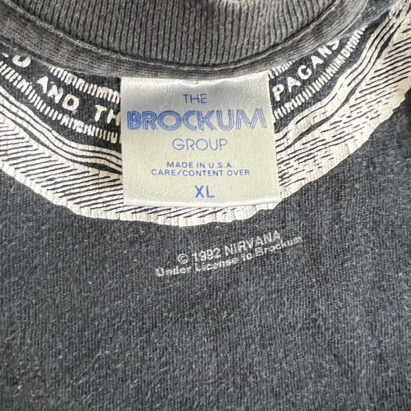 1992 Nirvana "Vestibule" Vintage Long Sleeve Tee Shirt