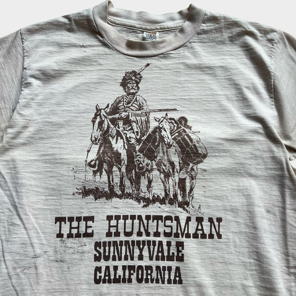 1970's The Huntsman Sunnyvale California Western Original Vintage Tee Shirt