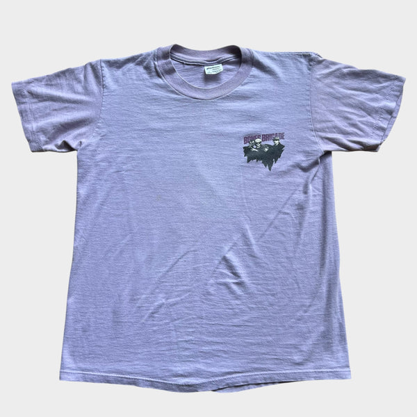 1986 Powell Peralta Bones Brigade Vintage Skateboard Tee Shirt (Featuring: Tony Hawk, Rodney Mullen, Steve Caballero, Lance Mountain, Tommy Guerrero and Mike McGill)
