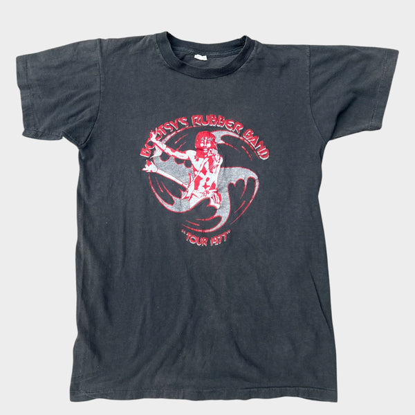 1977 Bootsy Collins Rubber Band Tour Vintage Funk Tee Shirt