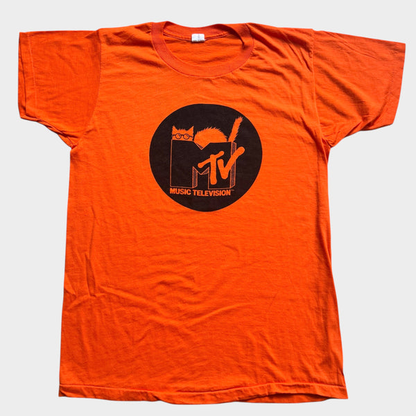 1982 MTV Halloween Haunted House Party Original Vintage Tee Shirt