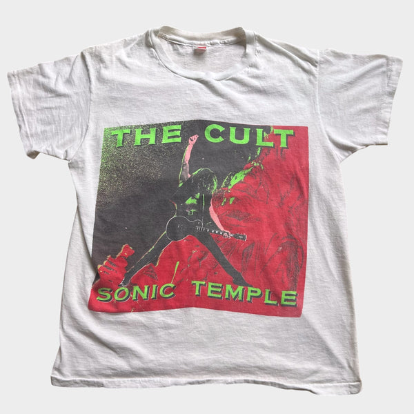 1990 The Cult "Sonic Temple" Tour Vintage Band Tee Shirt