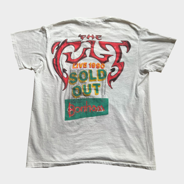 1990 The Cult "Sonic Temple" Tour Vintage Band Tee Shirt