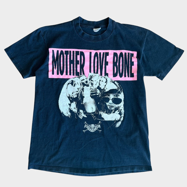 1990 Mother Love Bone "The Love Bone Earth Affair" Vintage Grunge Band Promo Tee Shirt