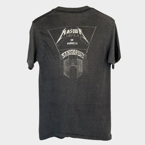 1980's Metallica " Master Of Puppets" Vintage Band Tee Shirt