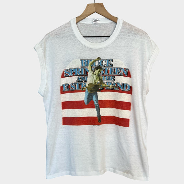 1984 Bruce Springsteen "Born In The USA" Vintage Band Promo Tee Shirt