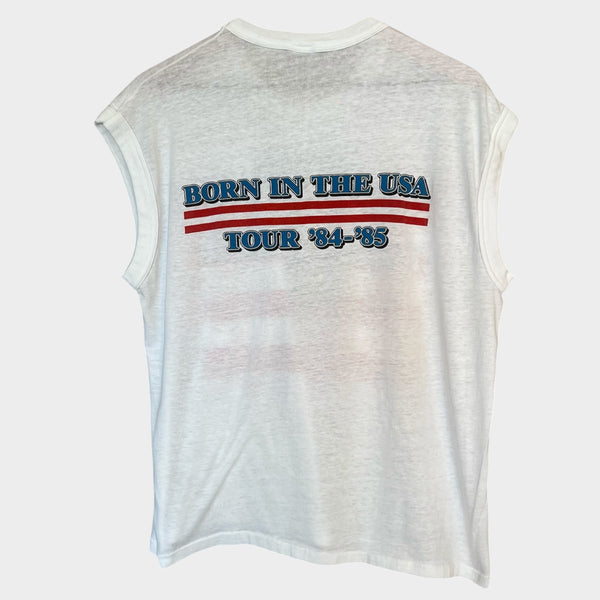 1984 Bruce Springsteen "Born In The USA" Vintage Band Promo Tee Shirt