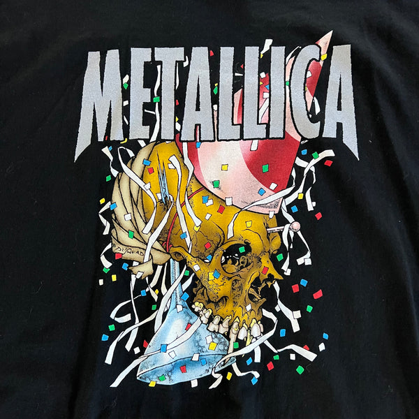 1999 Metallica New Years Eve Concert in Detroit Vintage Tour Band Tee Shirt