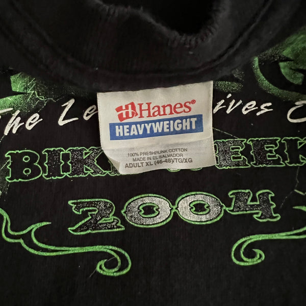 2004 Sturgis Bike Week Vintage Long Sleeve Motorcycle Tee Shirt