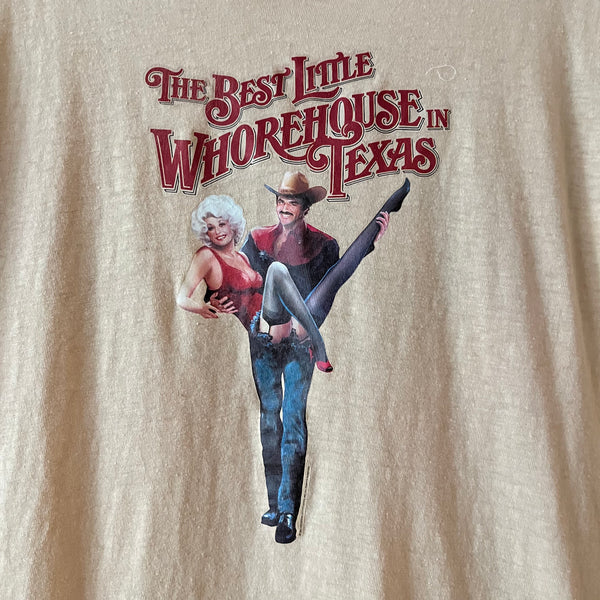 1982 Best Little Whorehouse In Texas Movie Promo Tee Shirt