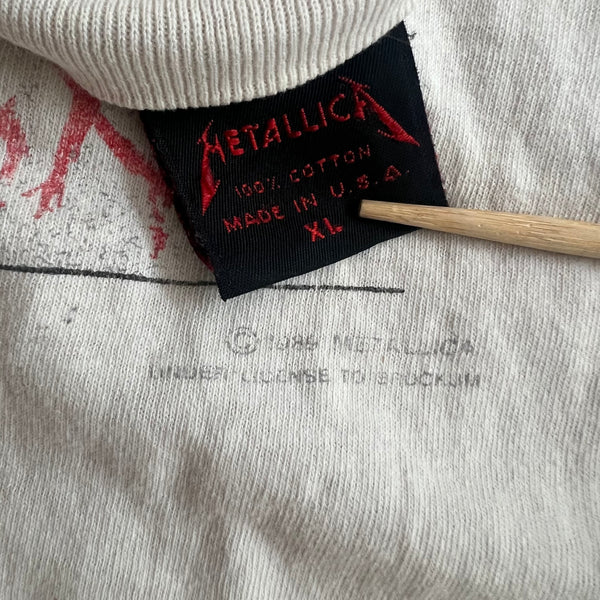 1989 Metallica "One" Vintage Promo Tee Shirt