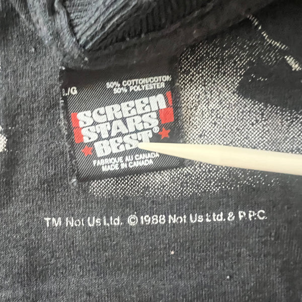 1988 U2 "Rattle And Hum" Vintage Band Tour Tee Shirt