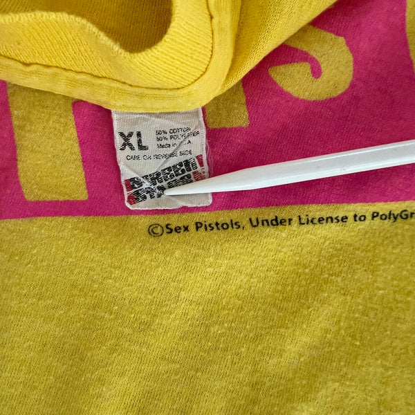 1980's Sex Pistols "Never Mind The Bullocks" Vintage Band Tee Shirt