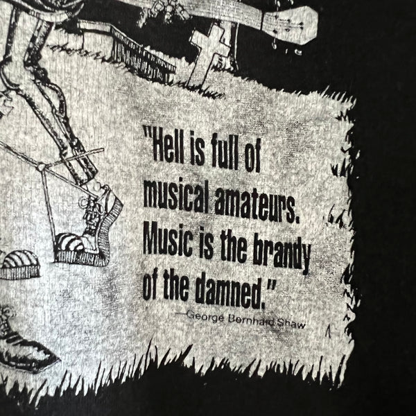 1989 The Damned "Farewell Tour" Vintage Band Tee Shirt