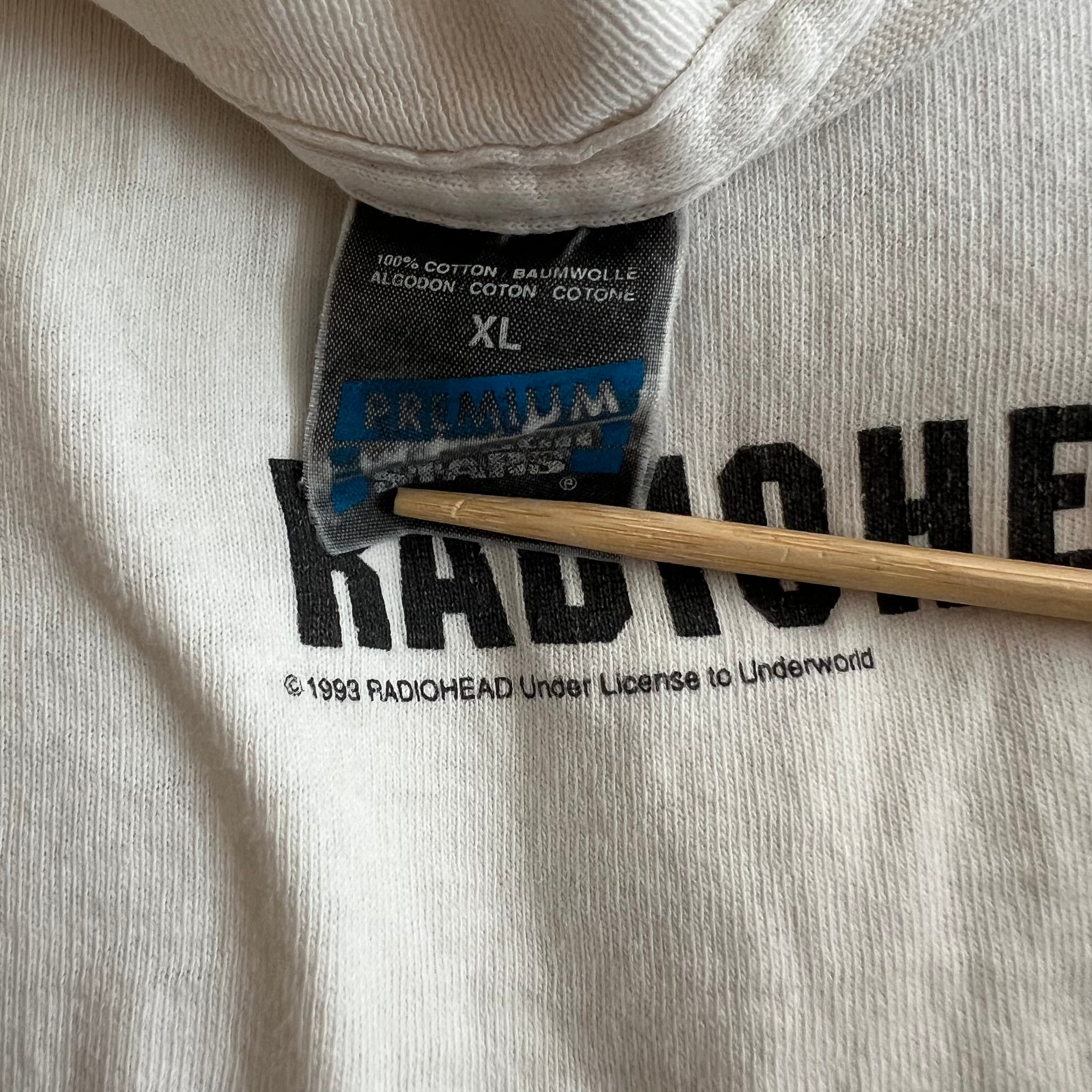 1993 Radiohead Vintage Tour Tee Shirt – Zeros Revival