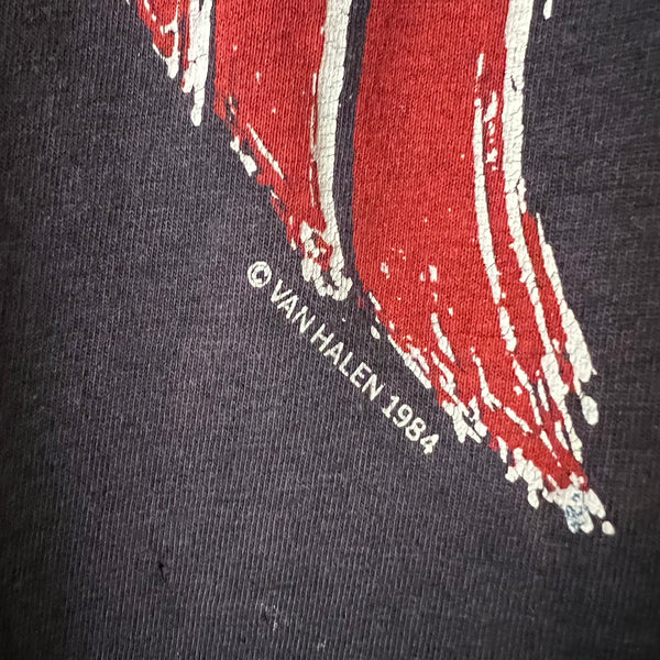 1984 Van Halen Vintage Tour Tee Shirt