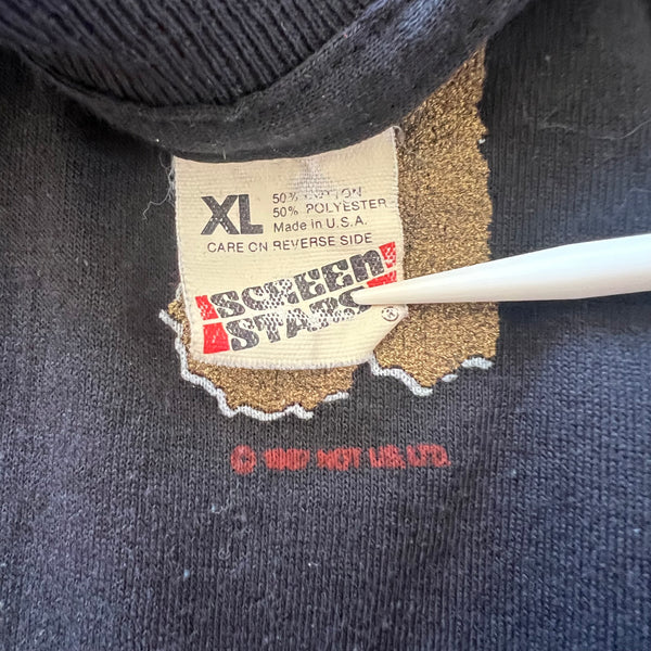 1987 U2 "Joshua Tree" Vintage Band Promo Tee Shirt