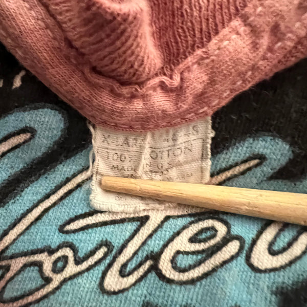 1970s Eagles "Hotel California" Vintage Promo Tie Dye Tee Shirt