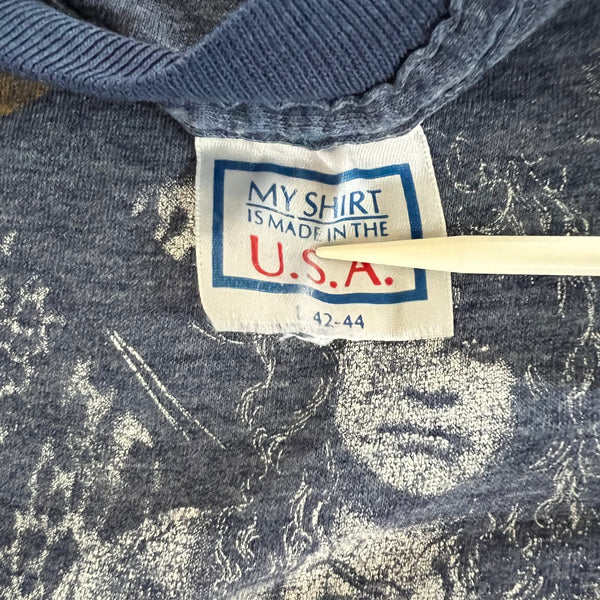 1988 Ozzy Osbourne "No Rest For The Wicked" Tour Vintage Band Tee Shirt